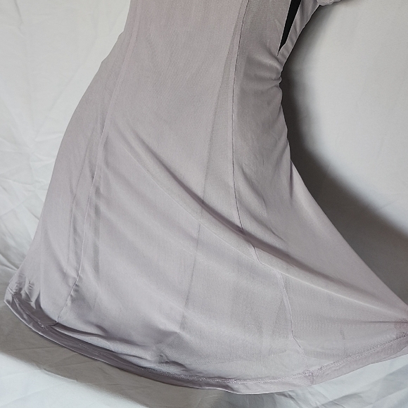 Forever 21 Lavender Mini Dress with Black Ribbons - Picture 5 of 5